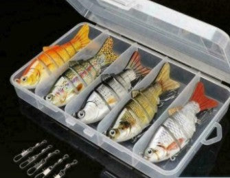 Route des poissons à faux bioniques multisections