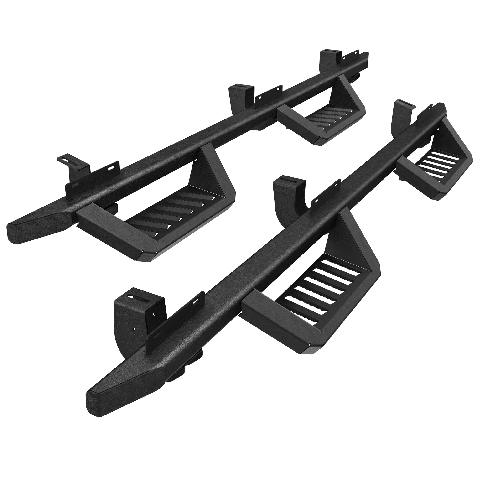 Barres Running Boards Compatibles avec Wrangler JK 4 Portes