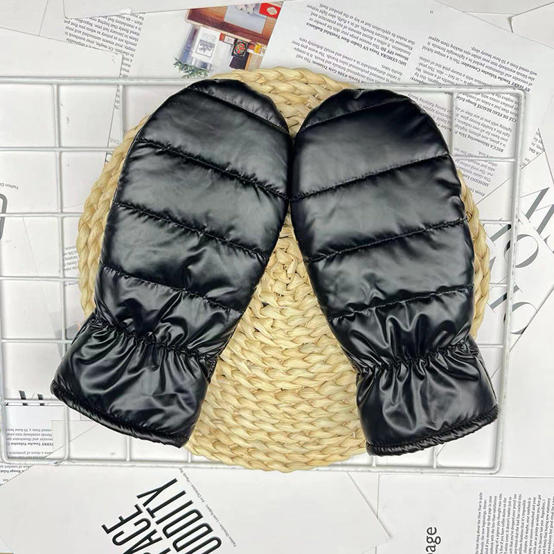 Gants thermiques épais pour femmes et coton