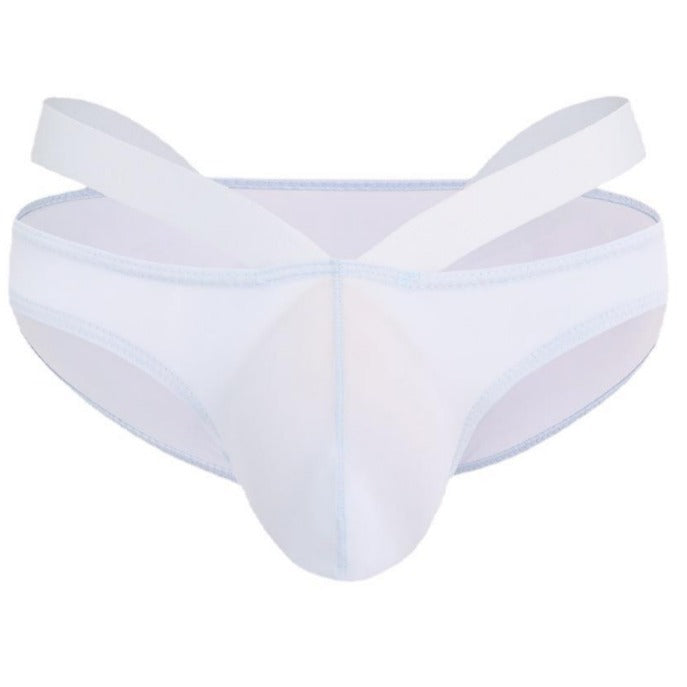 Été Respirant Exquise Silk Ice Un sous-vêtements Triangle Homme Nightclub Low Waist tendance