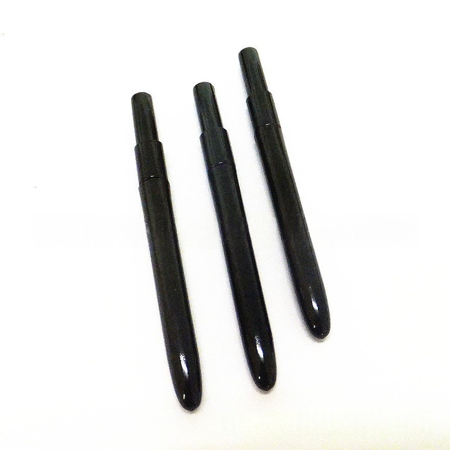 Brosse portable à lèvres et eyeliner avec un bouchon
