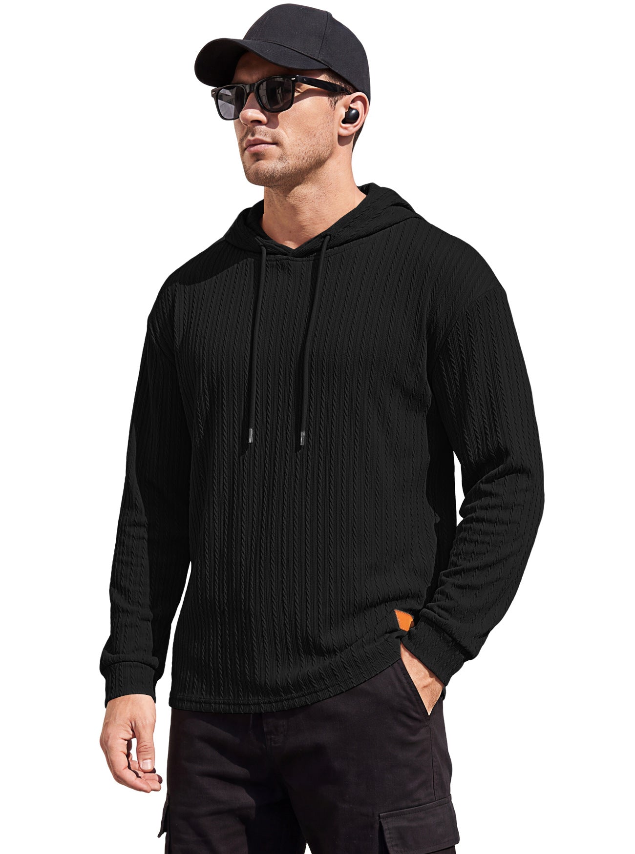 Polo à capuchon pour hommes