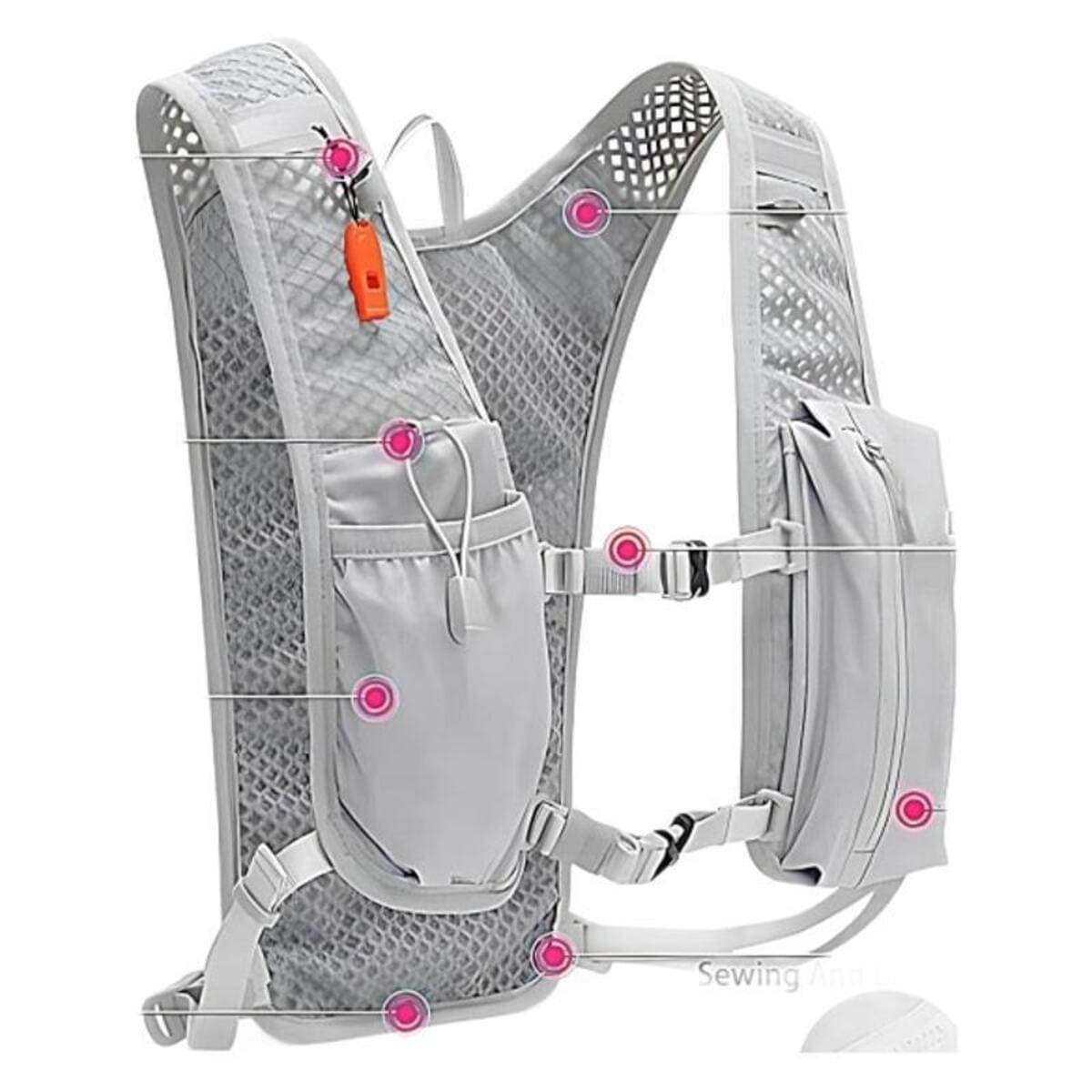 Sac à dos léger Hydratation Vest pour la randonnée à vélo