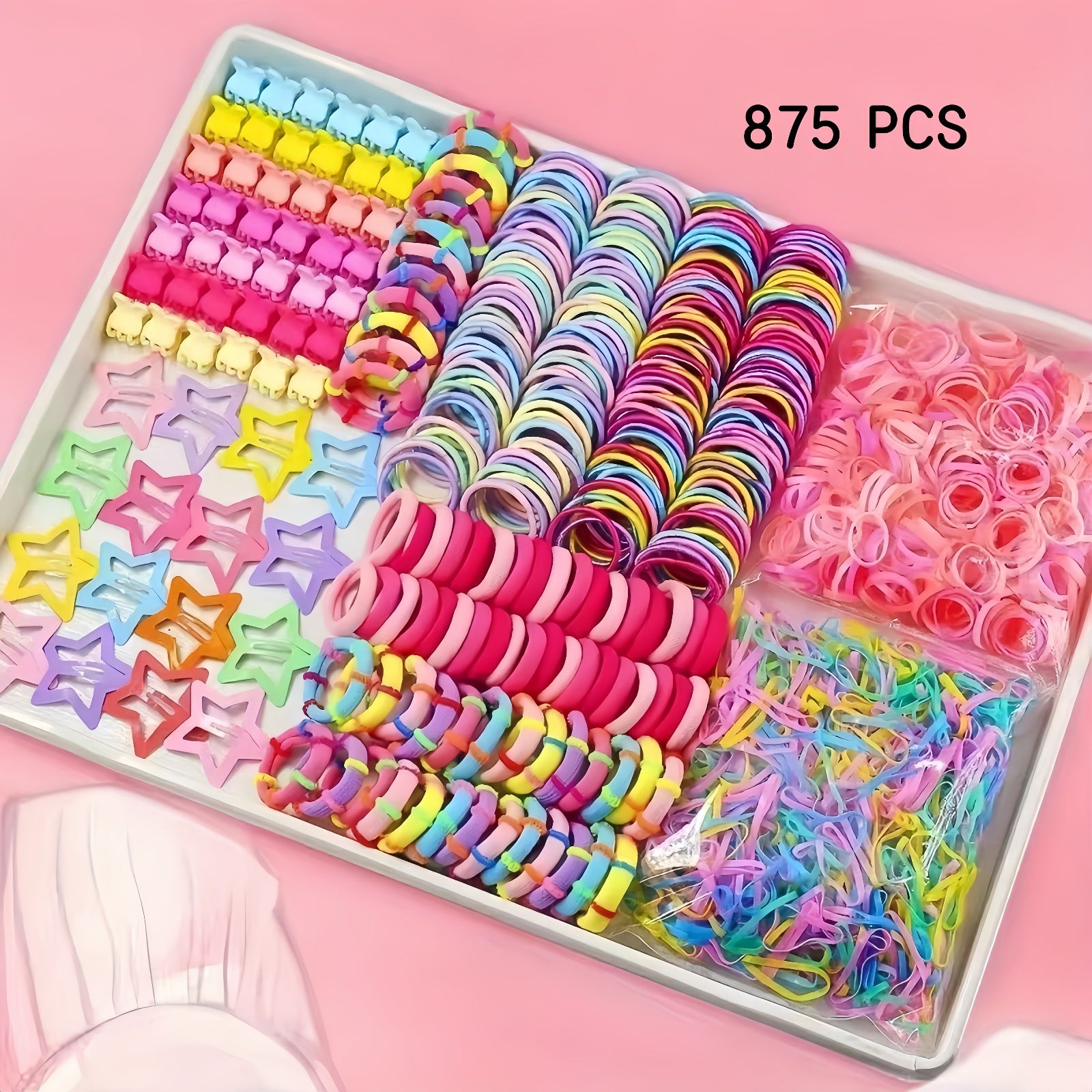 Enfants épingle à cheveux Coiffure Suit Princess Rubber Band Accessoires de cheveux Suit