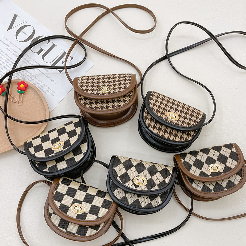 Sacs pour enfants Checkerboard Stylish Bonne texture