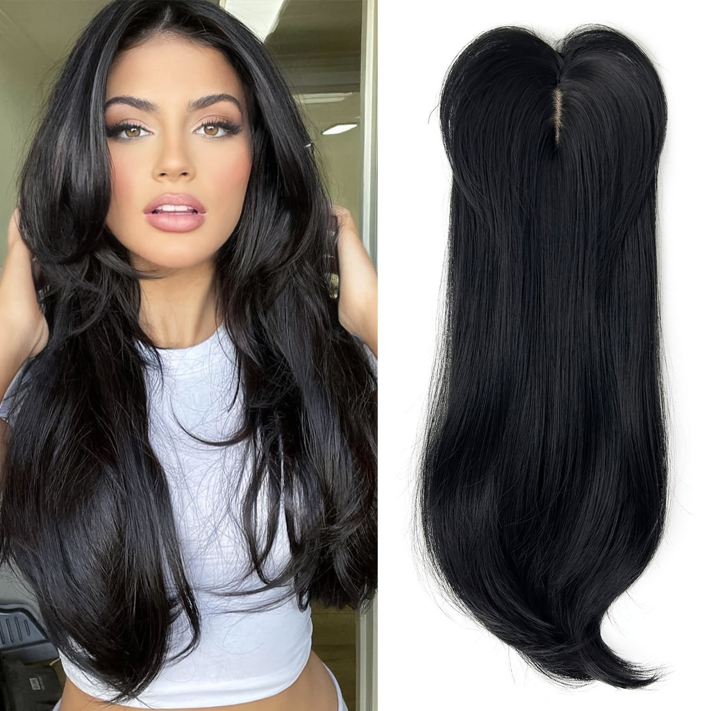 Ombre Figure-eight Bangs Synthetic Fiber Long Curls
