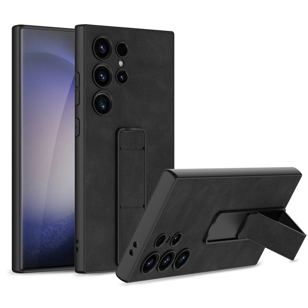 Coque de téléphone pliant S24ultra Étui dur résistant à la chute S24plus