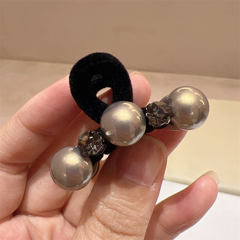 Black Pearl Clip de haute qualité pour les petits cheveux