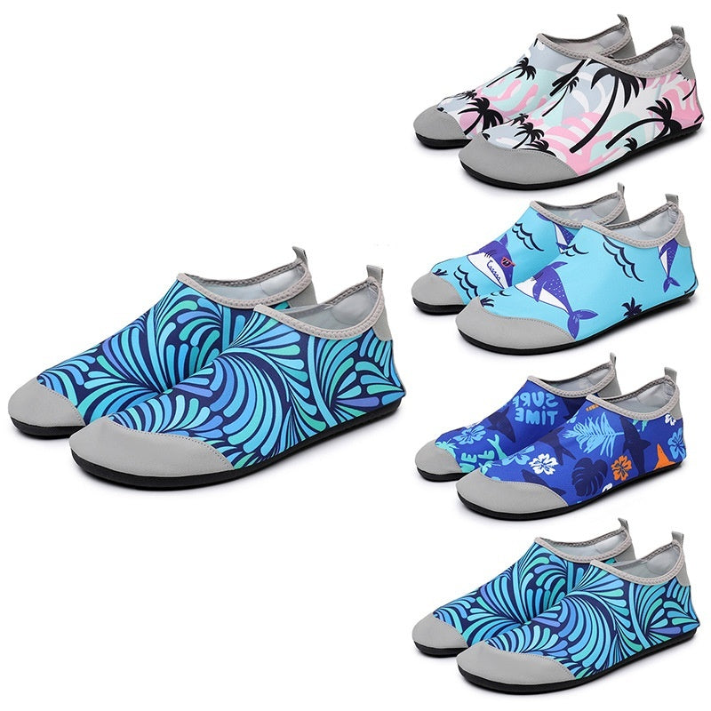 Chaussures de plage Hommes et Femmes à séchage rapide Souple Fond Plongée Chaussures en amont