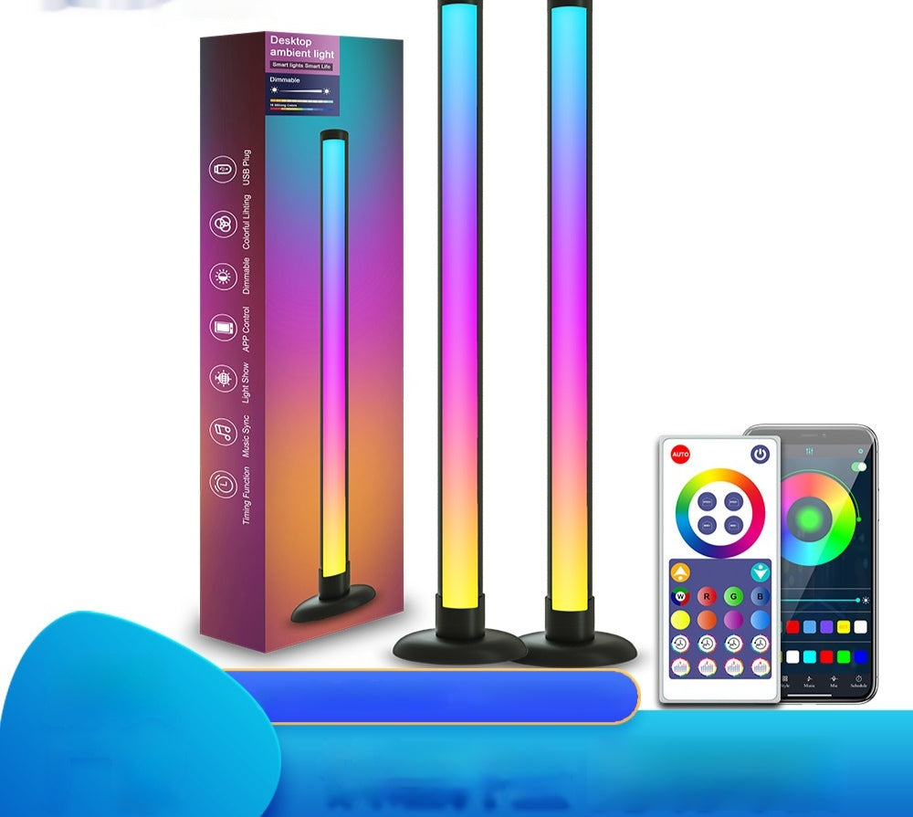 Musique Pickup lampe LED plafonnier lampe de bureau Graffiti lampe de lit WIFI lampe de sol magique