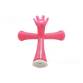 Ajustable Hauteur Portable Soft Rubber Ball Tee de golf pour empêcher la balle de s'envoler