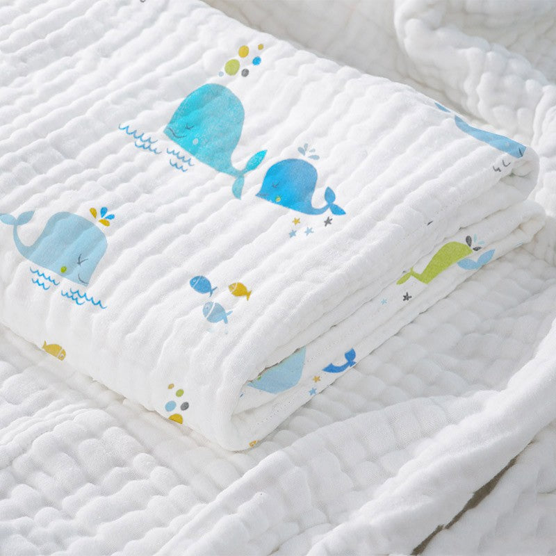 Baby Cotton Super doux absorbant Serviette de bain de gaze