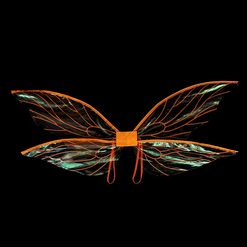 Décoration de performance de la fête des enfants Fairy Wings