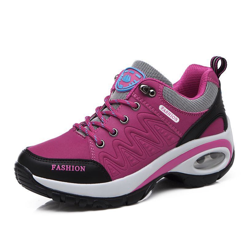 Automne Hiver Femmes Sneakers Air Coussin Design Platform Chaussures