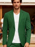 Veste à taille unique pour hommes casual Blazer