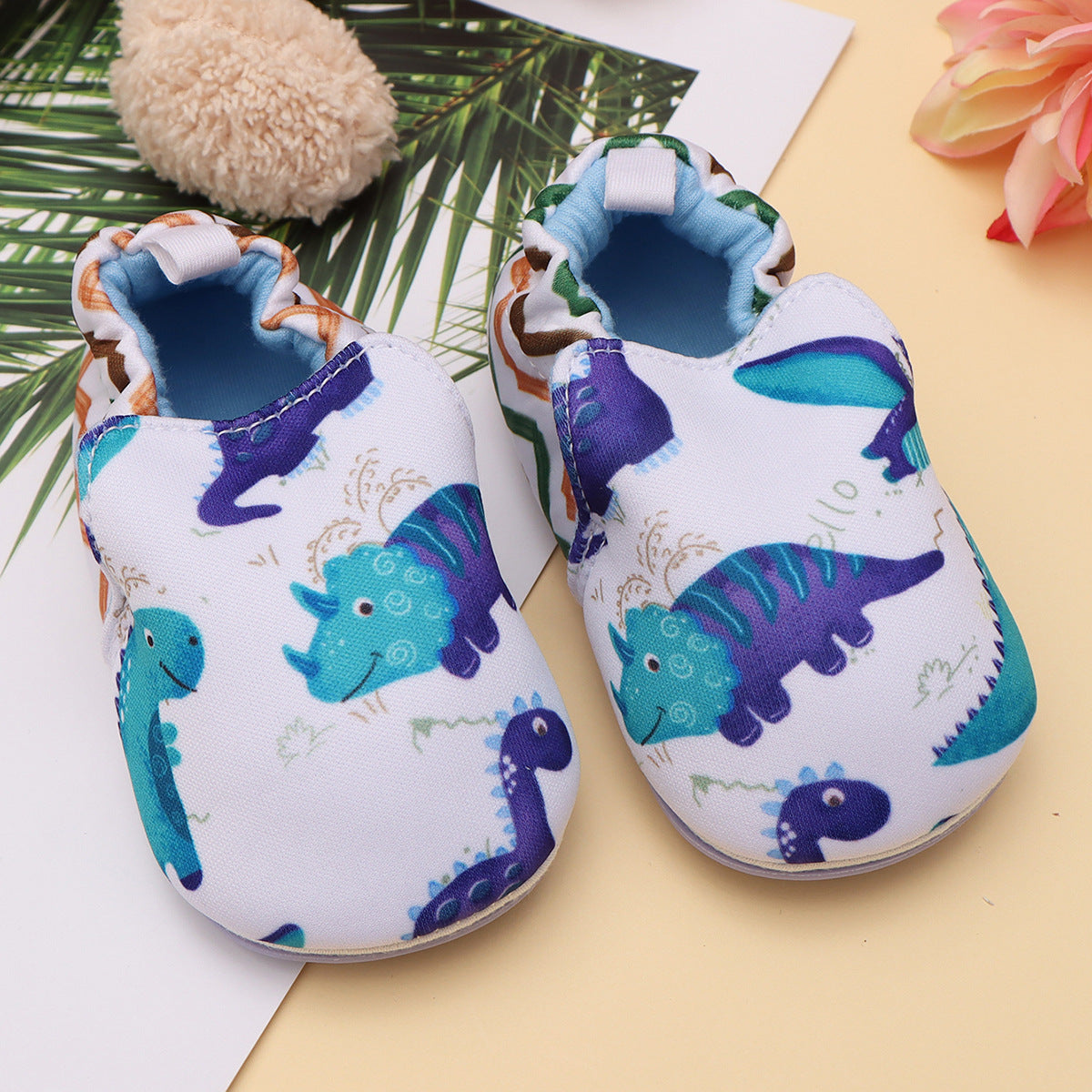 Bébé Soft Bottom Chaussures pour tout-petit 0-1-2 ans Vieux Garçons et Filles Mode Accueil Non-dérapant