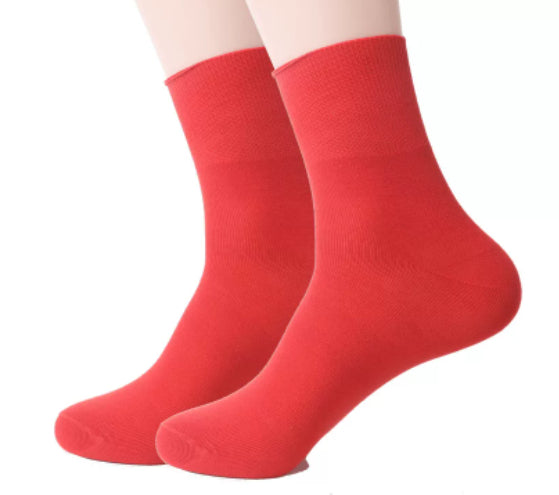 Songkou Senior Grande Taille Plus Taille Chaussettes Non Élastique Loose Large Ouverture