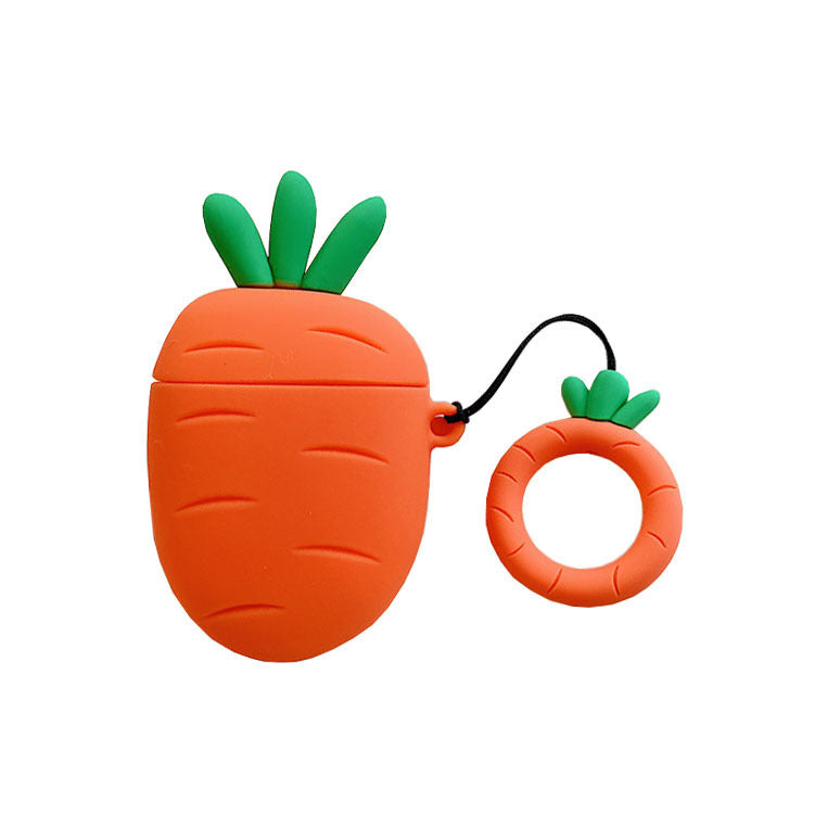 Summer Ins Cactus Carotte Airpodes Earphone Sleeves Mignon Protection Couverture Silicone Cartoon