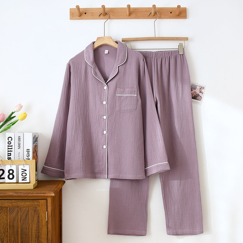 Pyjama à manches longues pour hommes et pour femmes