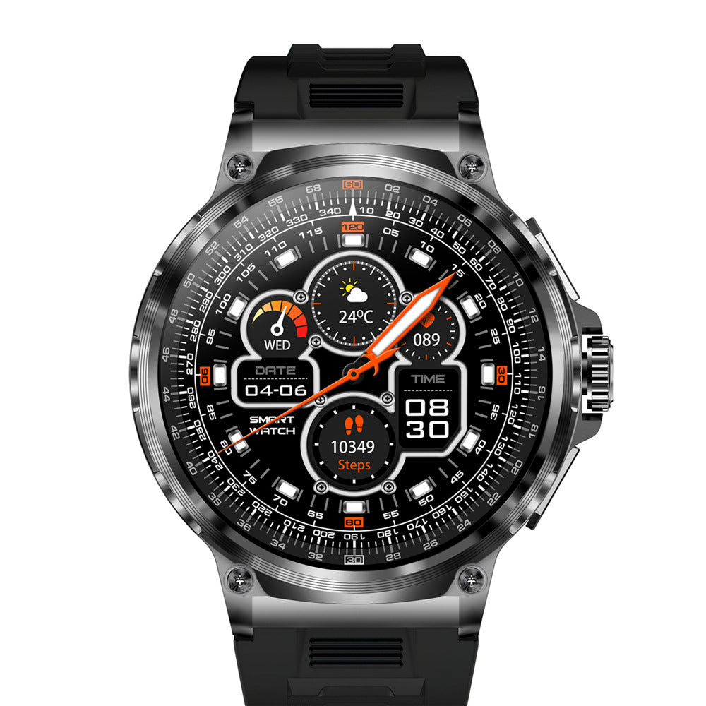 Montre intelligente V69 avec surveillance de la fréquence cardiaque et suivi de la condition physique
