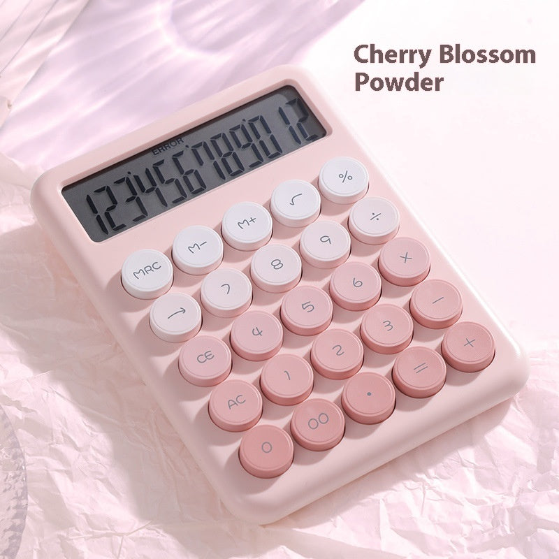 Belle Dopamine Gradient Color Desk Calculatrice