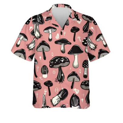 Chemise Homme imprimé en 3D avec motif abstrait haut de plage