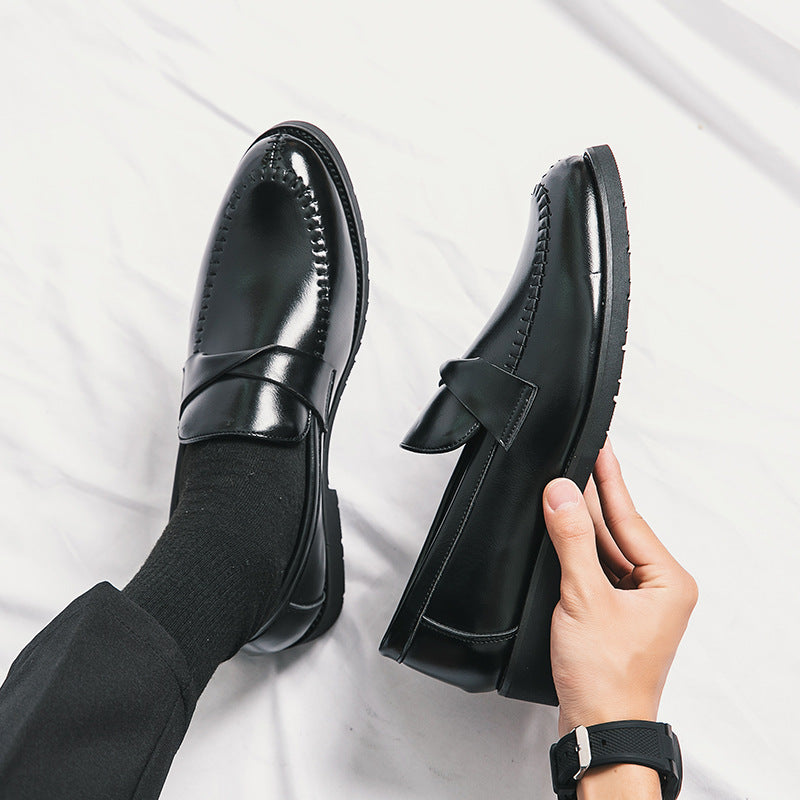 Hommes Casual et élégant chaussures en cuir dans le style d'affaires britannique
