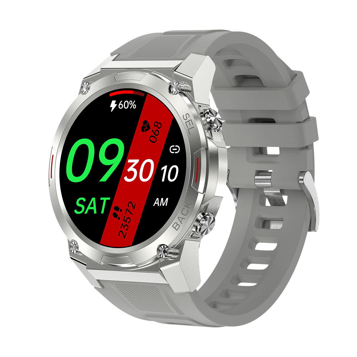 Anti-chute 143 pouces écran IP68 étanche NFC Smart Watch