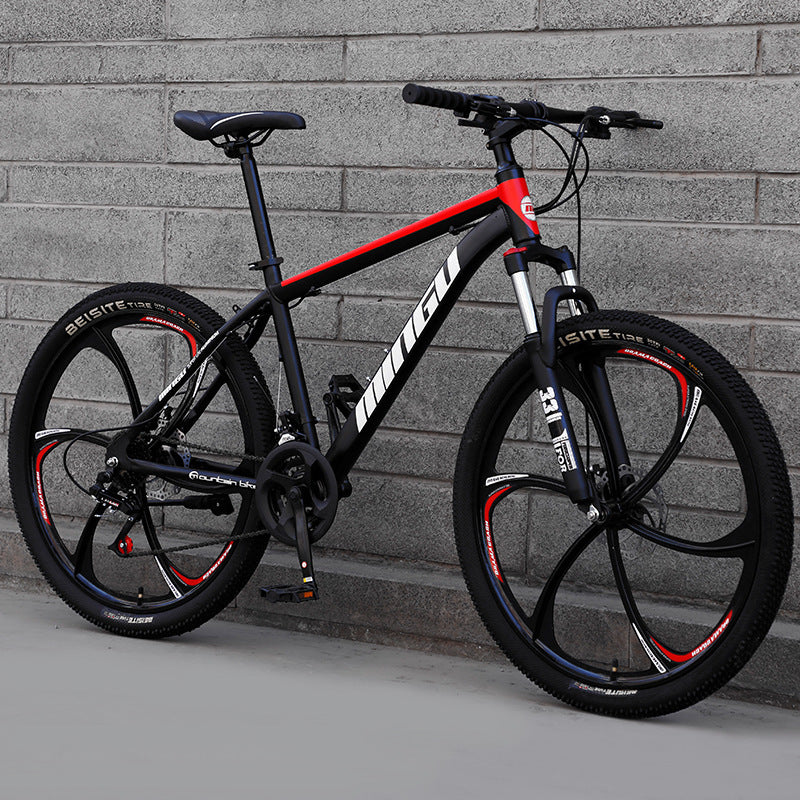 Vélo de vélo de montagne 24 26 pouces disque frein d'absorption de choc vélo hommes et les femmes Var