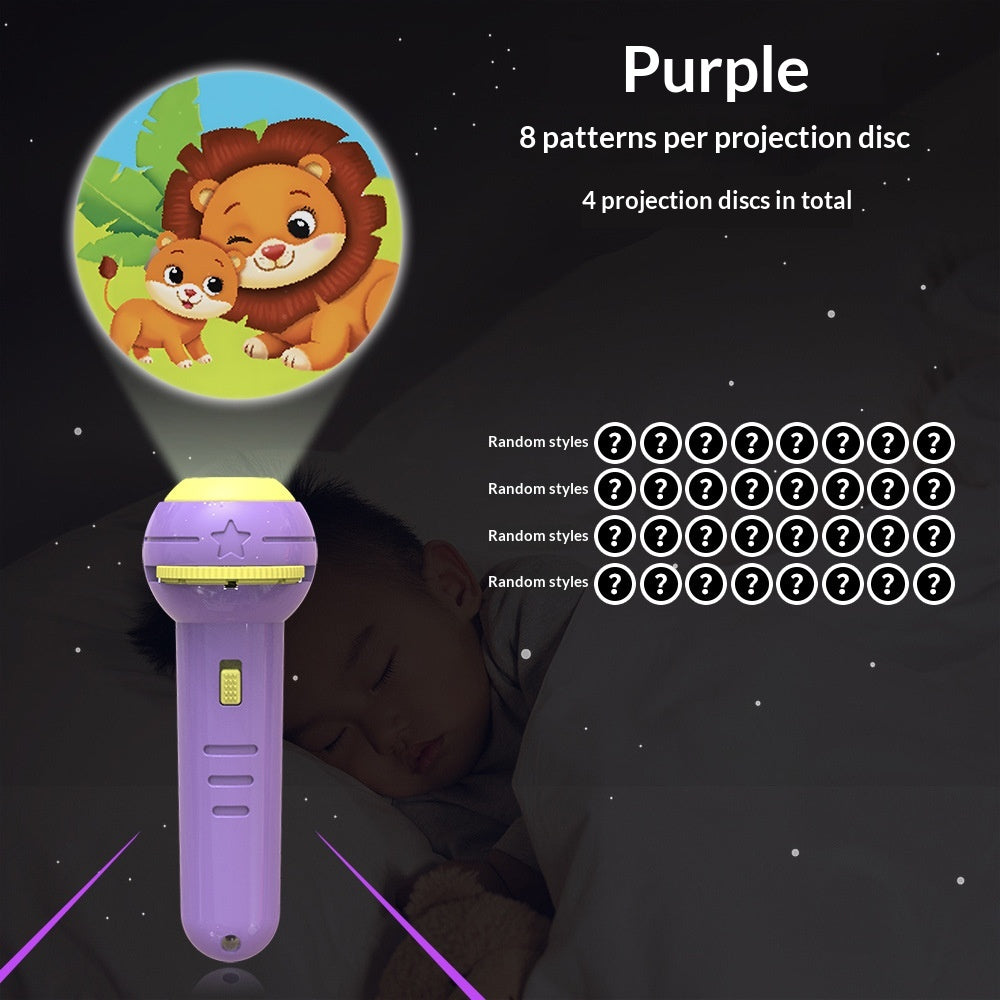 Projecteur pour enfants Lampe de poche Éducation Jouet d'apprentissage précoce avec reconnaissance de motif Glo