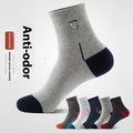 Chaussettes masculines désodorisantes de basketball de sport