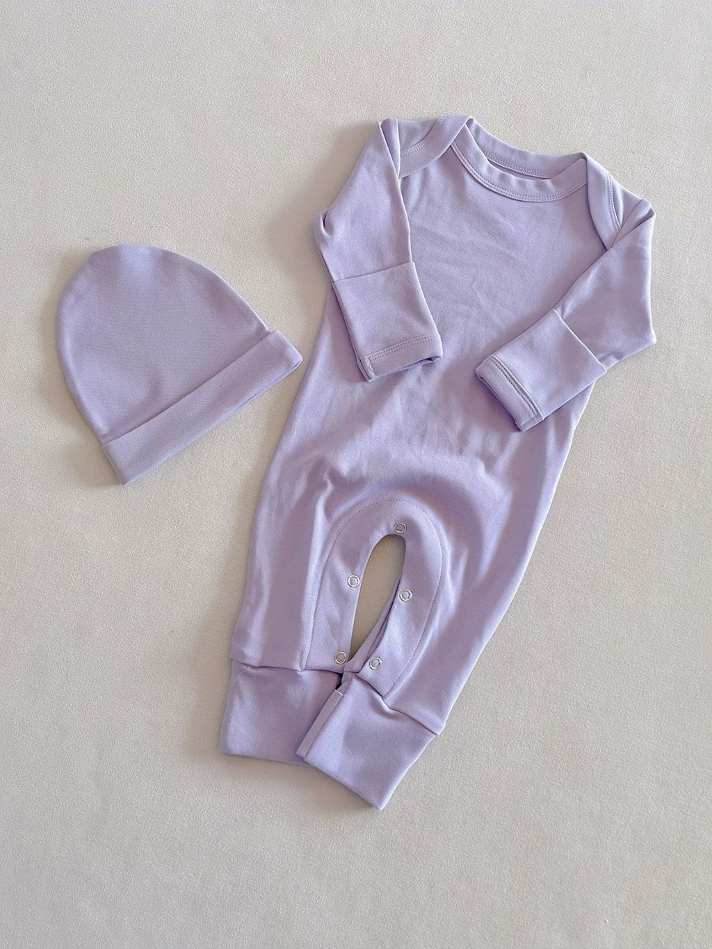 Hiver bébé couleur solide combinaison de saut manches longues nouveau-né sac veste de pet
