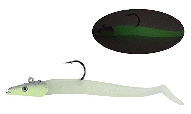 Lumineux Road Sub Soft Bait avec crochet de poisson
