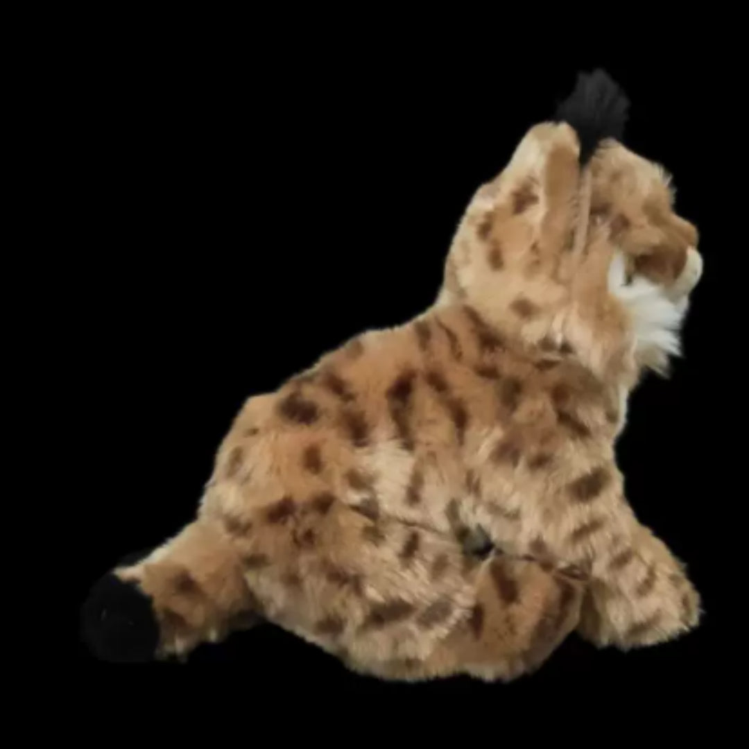 Jouet Lynx Poupée Réaliste Animal Sauvage Rag Poupée