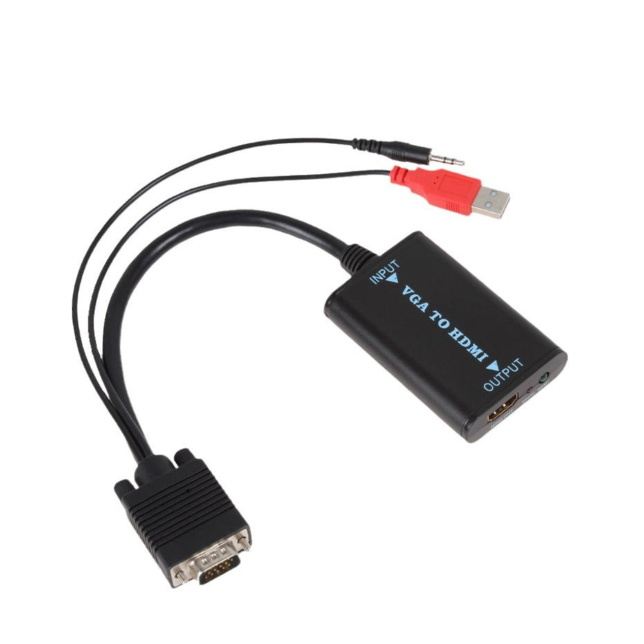VGA vers HDMI Convertisseur femme avec USB Et audio