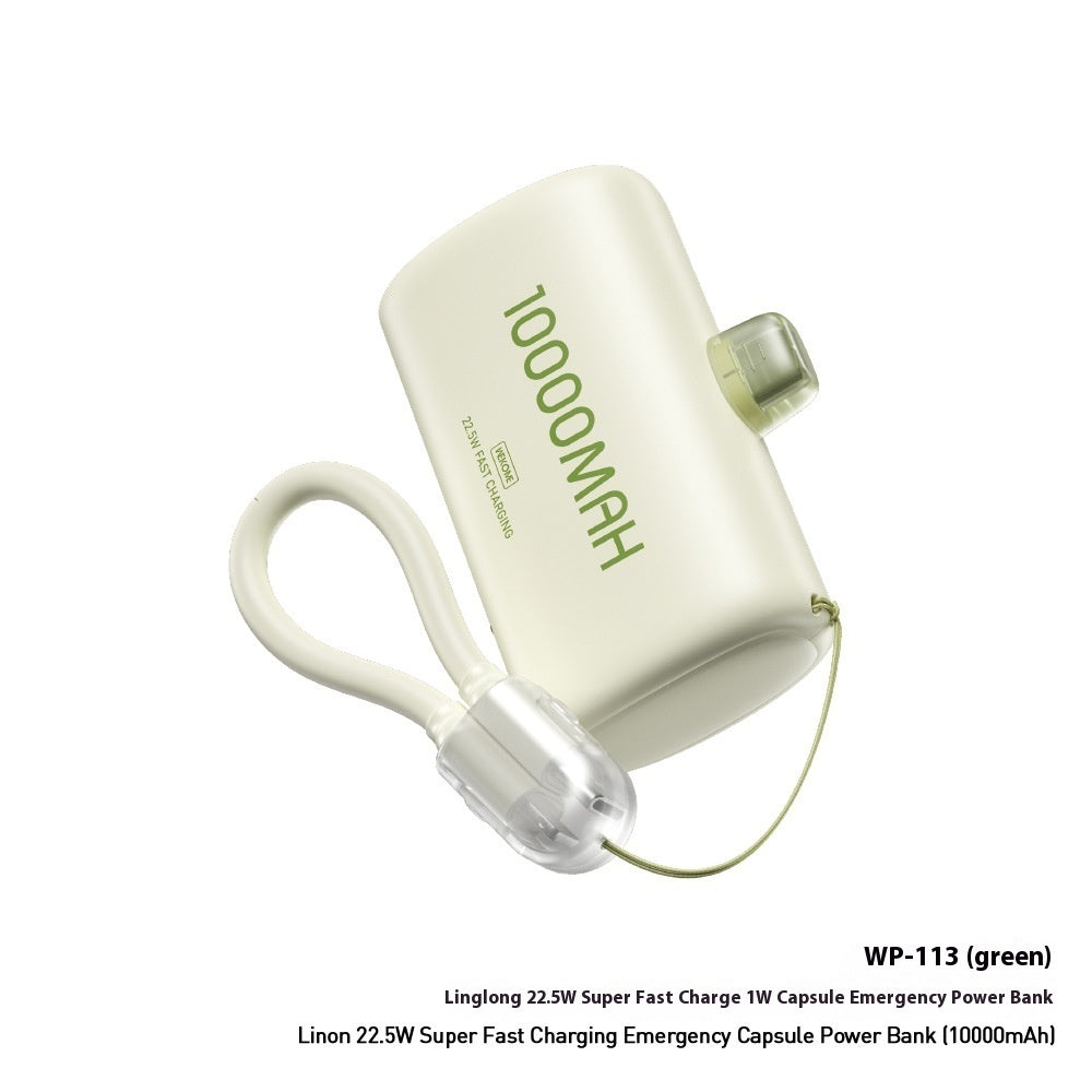 Mini Portable Power Bank Capsule