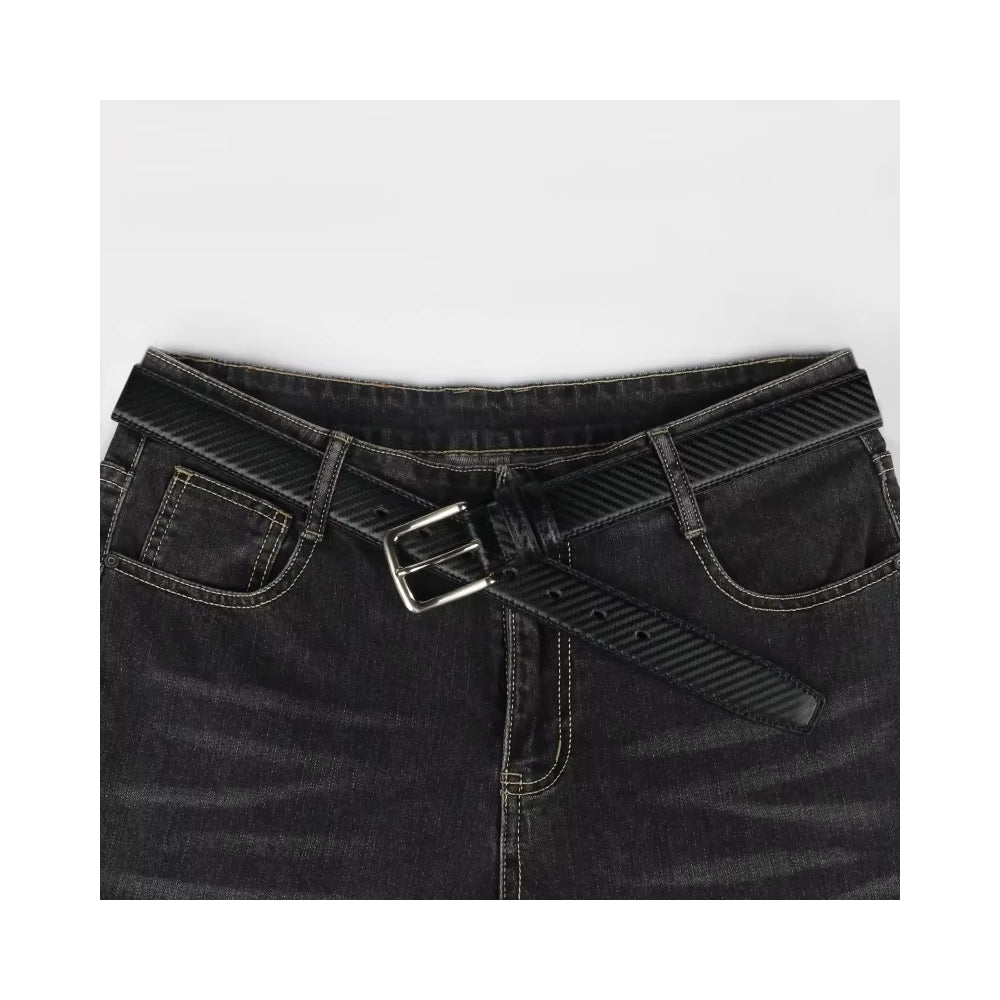 Véritable ceinture en cuir d'affaires pour les hommes ou BOY Swivel épingle boucle Casual Versatile ceinture
