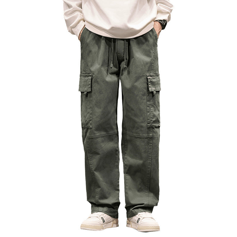 En automne et en hiver, les pantalons de fret surdimensionnés