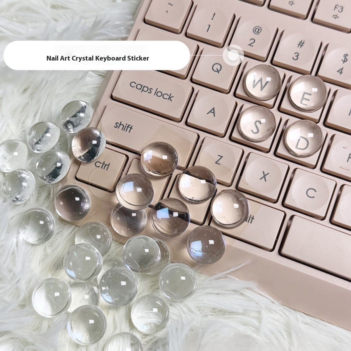 DIY Crystal Glass DIY Keyboard Stickers