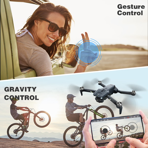 V28 RC Drone avec 4K HD double caméra WiFi FPV 3D Flips Rc Quadcopter US