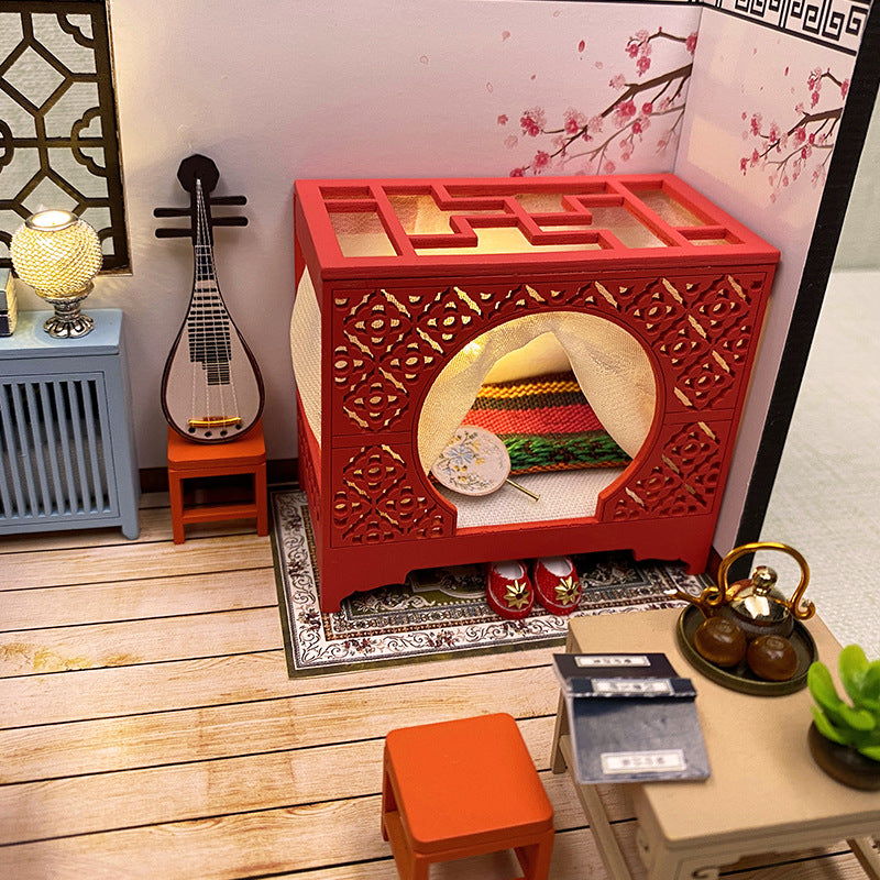 Bricolage Handmade Assemblage Architectural Modèle Scene Toy