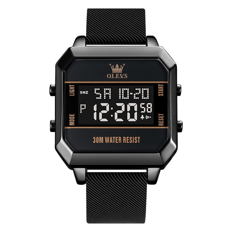 Montre électronique Multifonctionnel pour enfants Montre homme