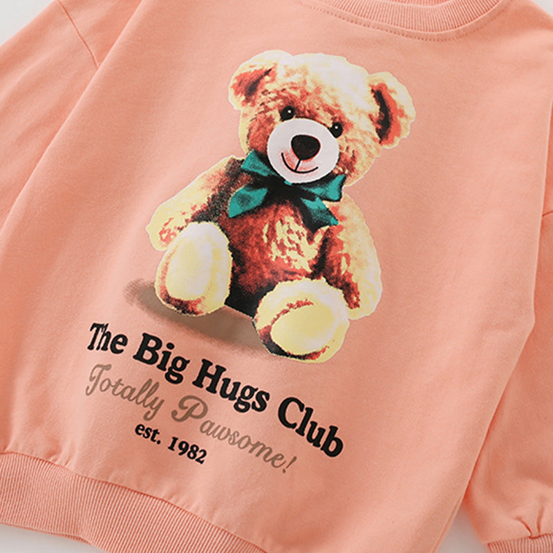 Pull-over mignon pour les tout-petits et les enfants élégant et occasionnel