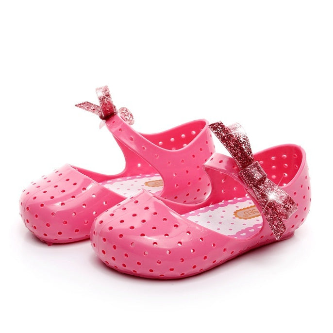 Poisson Bowknot bouche garçon fille Jelly Sandales