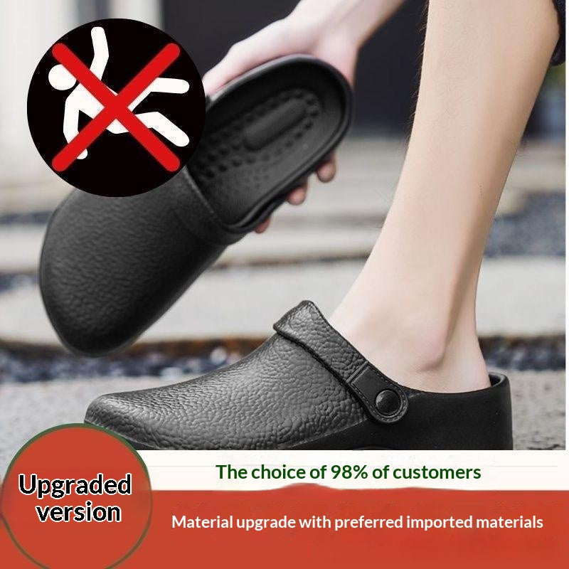 Chaussures de cuisine imperméables et antidérapantes