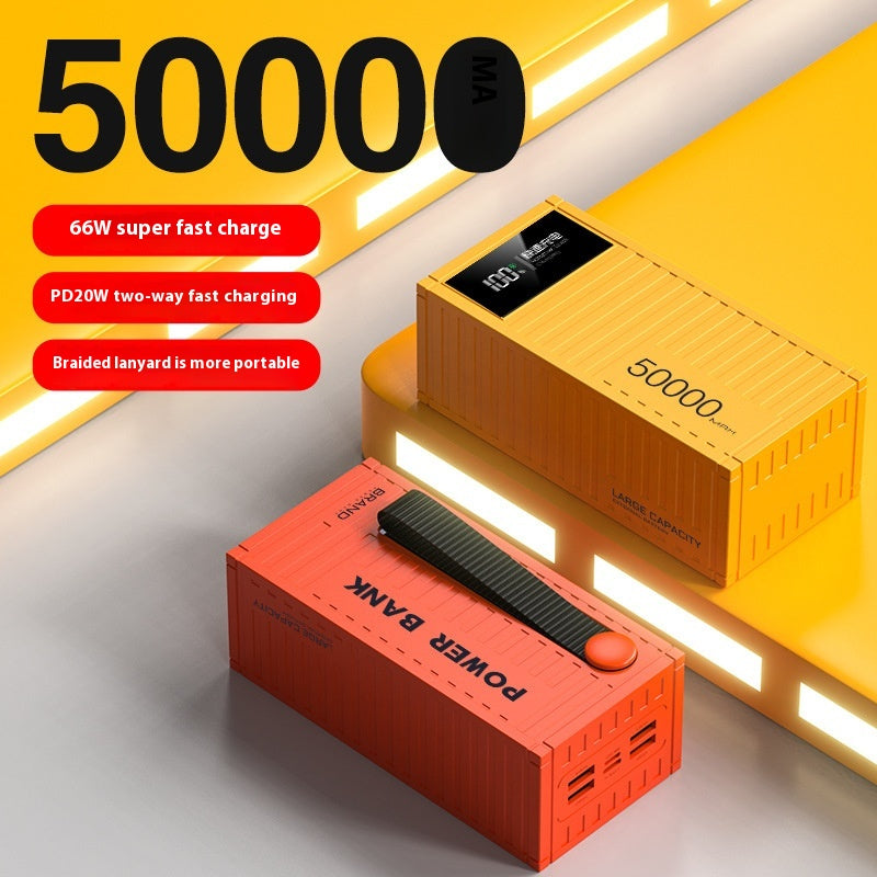 Banque de puissance de conteneur à charge super rapide 66W