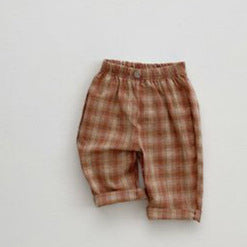 Pantalons en Plaid Pants Loisirs