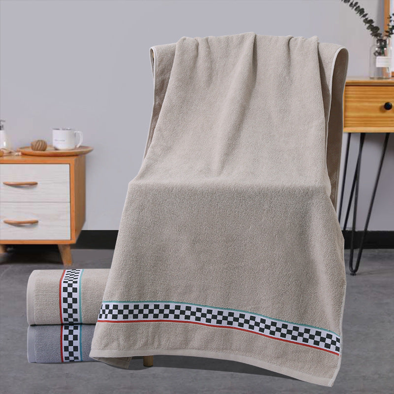 Serviette de bain surdimensionnée tout coton