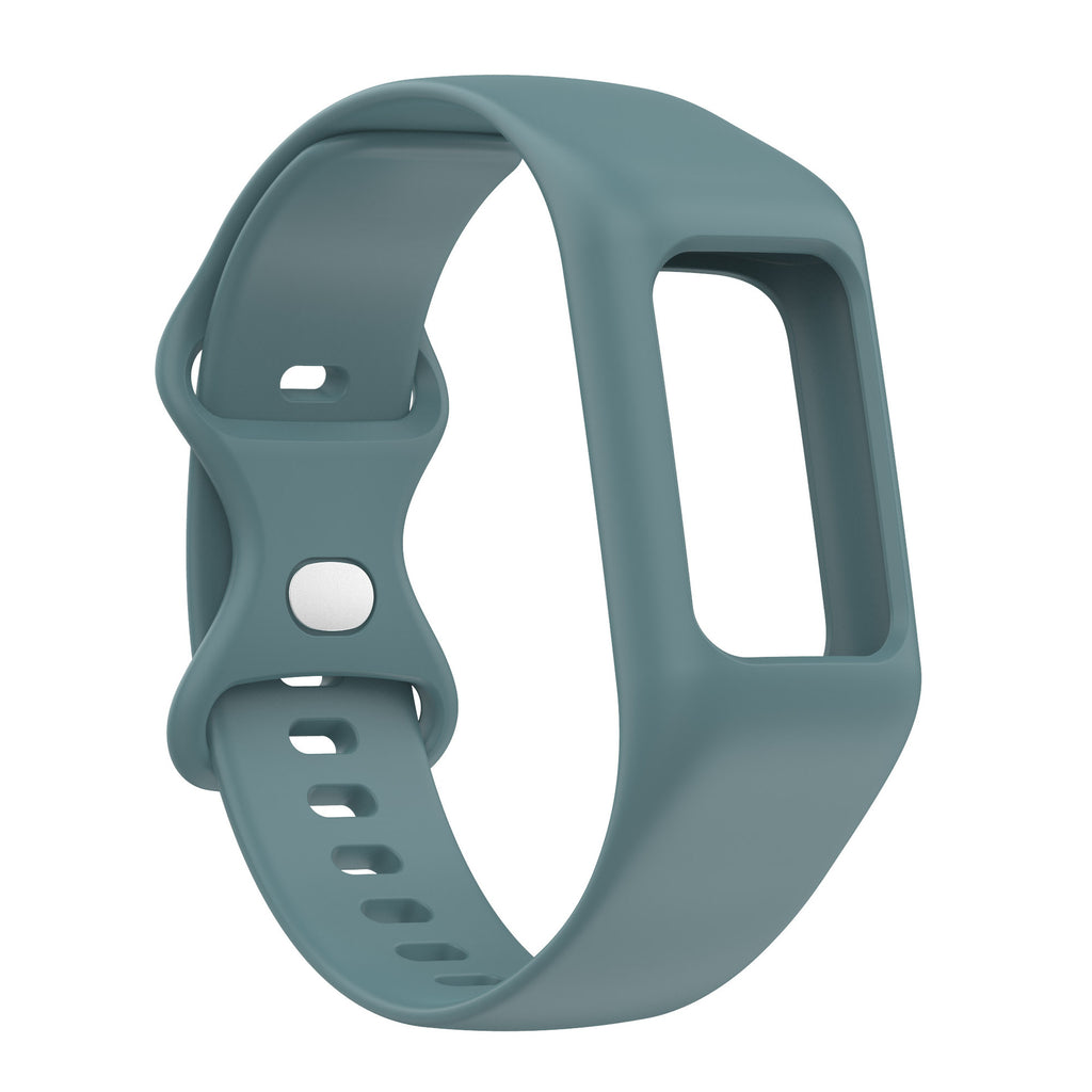 Bracelet en silicone simple à une seule pièce de couleur unie