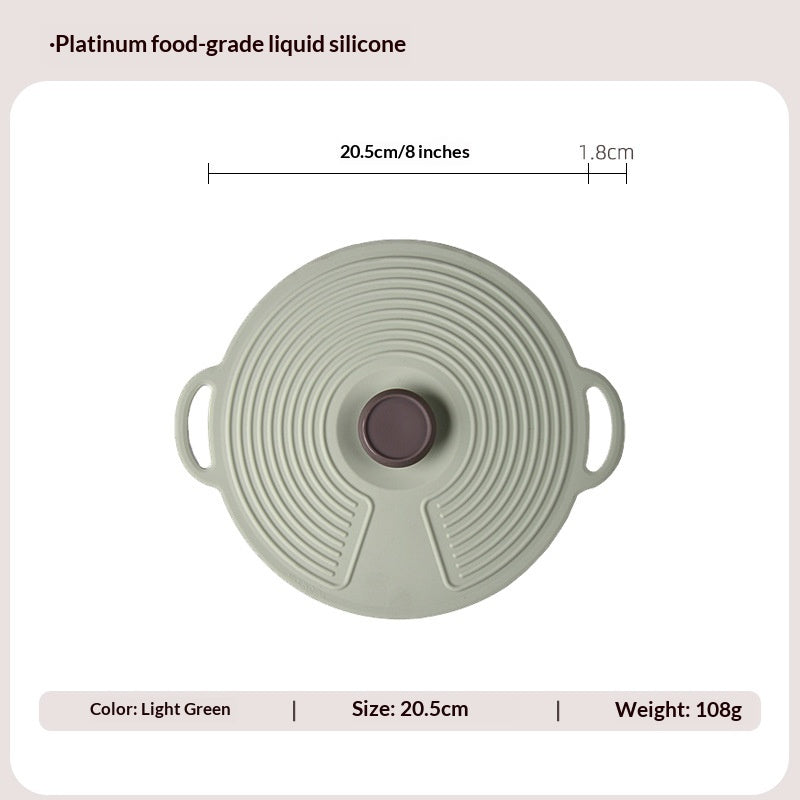Couvercle de silicone de qualité alimentaire